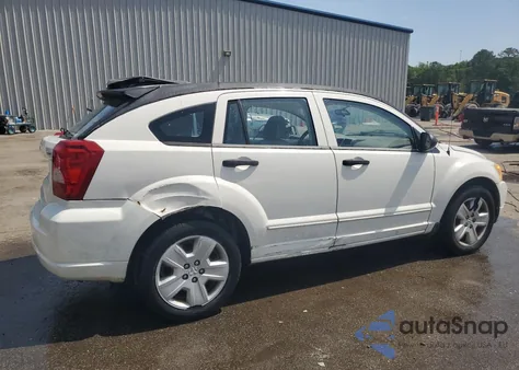2007 Dodge Caliber Sxt z USA, uszkodzony, nr VIN 1B3JB48B67D502642